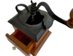 Vintage Hand Crank Cast Iron Coffee Grinder