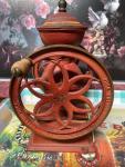 Vintage JOHN WRIGHT Cast Iron Coffee Grinder