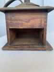 Vintage Cast Iron Wood Coffee Grinder