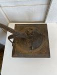 Vintage Cast Iron Wood Coffee Grinder