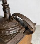 Retro Hand Crank Coffee Grinder - Metal & Wood