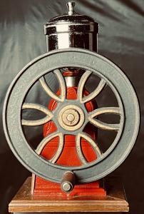 Elma Vintage Coffee Grinder with Cast Iron Wheel