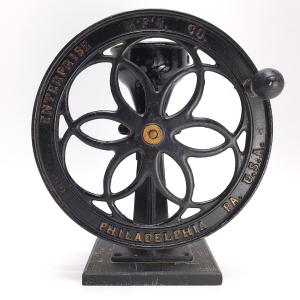 Antique Cast Iron Coffee Mill Grain Grinder