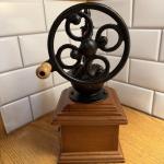Rustic Cast Iron Hand Crank Coffee Grinder