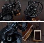 Vintage Handheld Wooden Coffee Grinder