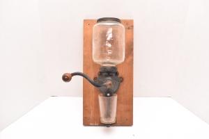 Vintage Arcade Wall-Mount Coffee Grinder Mill