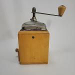 Hand Crank Coffee Bean Grinder with Wood Drawer