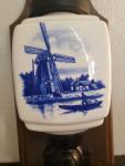 Zassenhaus Dutch Coffee Grinder with Delft Design