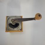 Hand Crank Coffee Bean Grinder with Wood Drawer