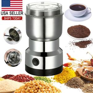 Mini Electric Coffee Bean and Spice Grinder