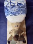 Vintage H.T. Herman Wall-Mounted Coffee Bean Grinder