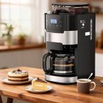 10-Cup Grind and Brew Coffee Maker, Black