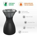 Asobu Black Pour Over Coffee Maker, 32 oz