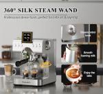 Empstorm 20 Bar Espresso Machine with Milk Frother