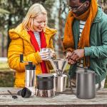 Portable 9-in-1 Camping Pour Over Coffee Maker