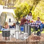 Portable 9-in-1 Camping Pour Over Coffee Maker