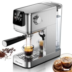 RELEXNOW 20 Bar Espresso Machine with Milk Frother