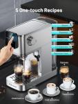RELEXNOW 20 Bar Espresso Machine with Milk Frother