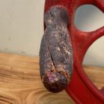 Vintage Hand Crank Cast Iron Coffee Grinder