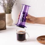 AeroPress Purple Coffee Maker - Brew Anywhere, Anytime