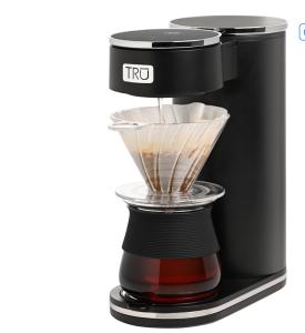 TRU Automatic Pour Over Coffee Maker with Digital Controls