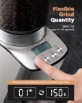 KIDISLE Electric Conical Burr Coffee Grinder