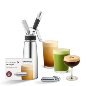 NitroPress Cold Brew Coffee Maker Kit with Cartridges