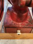 Vintage Cast Iron Double Wheel Coffee Grinder