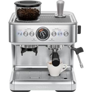 Chefman 15 Bar Espresso Machine with Frother