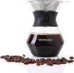 Mixpresso Pour Over Coffee Maker with Glass Carafe