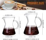 Reusable Pour Over Coffee Maker - 400ML
