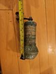 Turkish Brass Coffee Grinder with Ornate Design