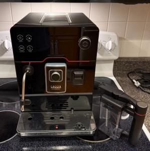 Gaggia Accademia Black Glass Espresso Machine