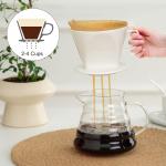 Ceramic Pour Over Coffee Dripper with 3 Holes