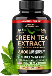 Green Tea Extract with Coffee & Apple Cider Capsules