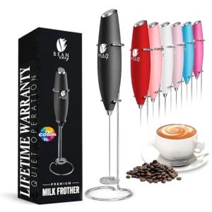Bean Envy Handheld Milk Frother for Coffee