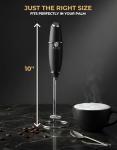 Bean Envy Handheld Milk Frother for Coffee