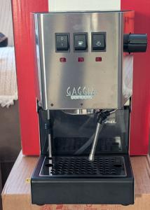 Classic E24 Espresso Machine in Brushed Stainless Steel