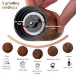 Durable Pour Over Coffee Maker Set - 6 Pieces