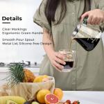 Aquach 28oz Pour Over Coffee Maker Set