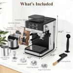 Hausmojo Espresso Machine and Grinder Combo