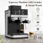 Hausmojo Espresso Machine and Grinder Combo