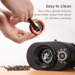 SOWTECH Adjustable Burr Coffee Grinder with 38 Settings