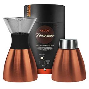 Asobu Insulated Pour Over Coffee Maker - Copper