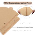 Unbleached #2 Coffee Filters, 200 Count, Cone Shape