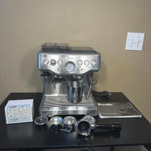 Breville Barista Express Espresso Machine - Silver