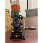 Large Vintage Cast Iron Manual Coffee Grinder