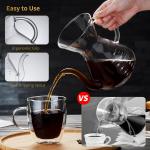 Unbreakable Pour Over Coffee Maker with Filters