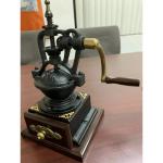 Large Vintage Cast Iron Manual Coffee Grinder