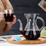 Unbreakable Pour Over Coffee Maker with Filters
